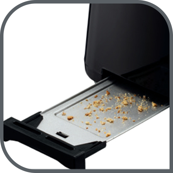 Tăviță pentru firimituri detașabilă