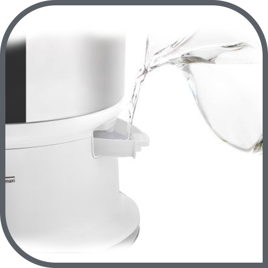 Umplere cu apă din exterior