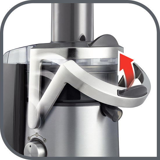 Mâner de blocare ergonomic